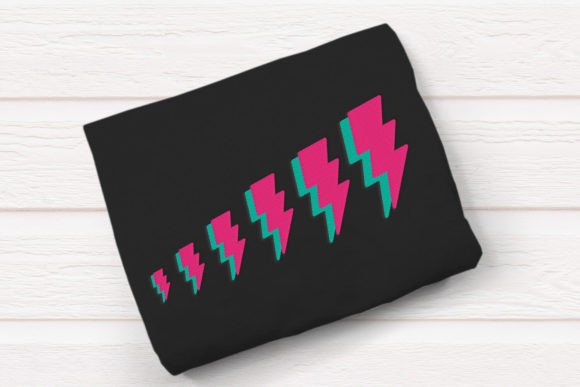 Double Lightning Bolt Mini