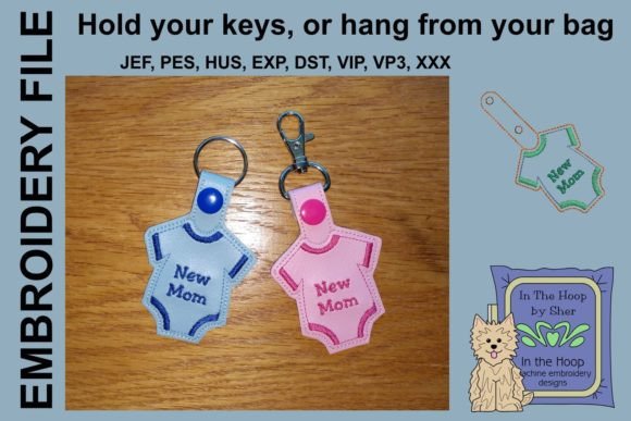 New Mom Key Fob
