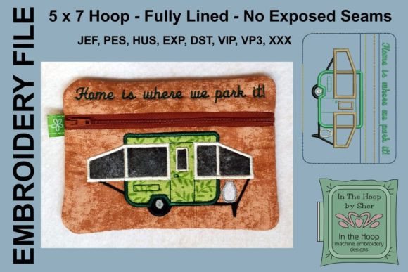 Pop Up Camper Zipper Bag