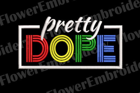 Pretty Dope: A Seasonal Embroidery Design Worth Your Holiday Line