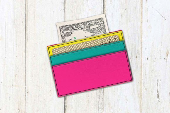 Tri-Pocket Card Holder Wallet ITH