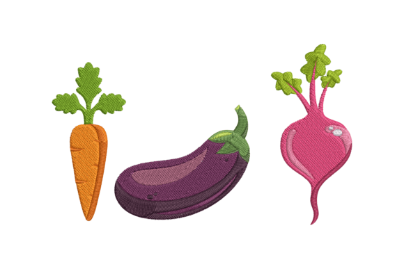 Vegetables Embroidery Design Review